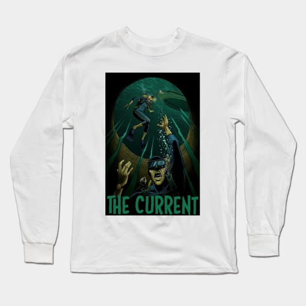 The Current - Earbud Theater Long Sleeve T-Shirt by Earbud Theater